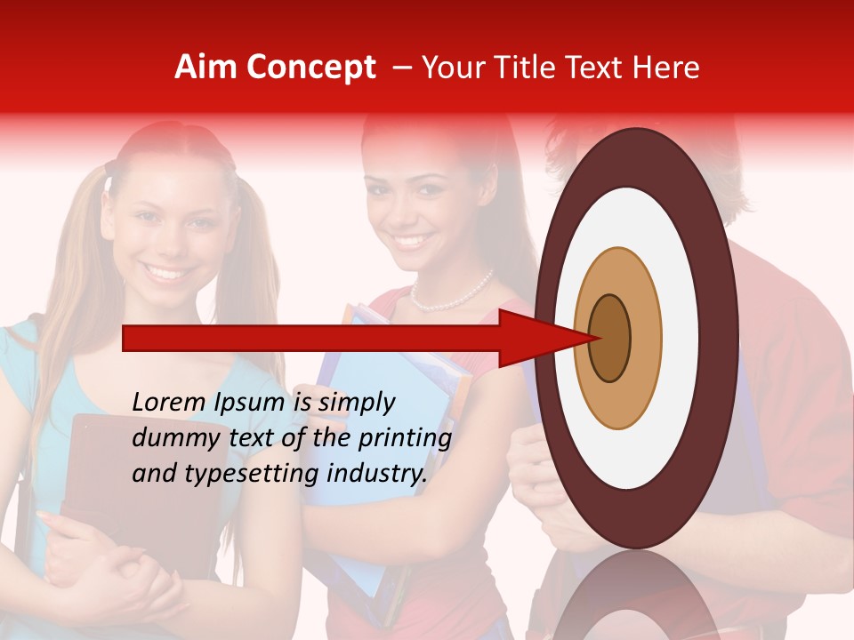 Hold Lecture Educated PowerPoint Template