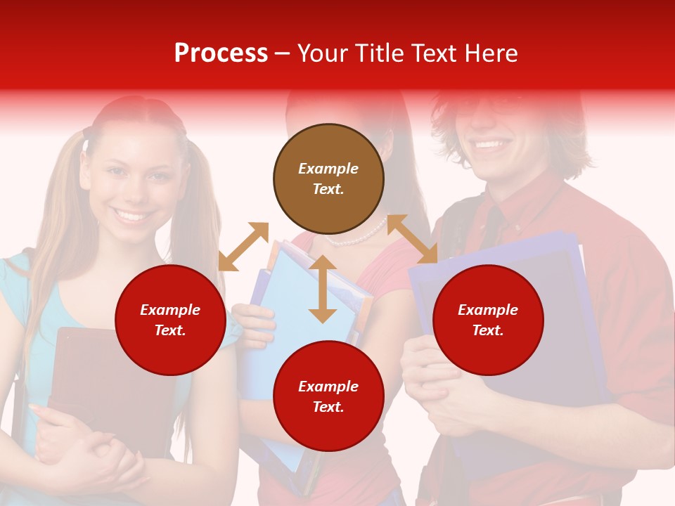 Hold Lecture Educated PowerPoint Template