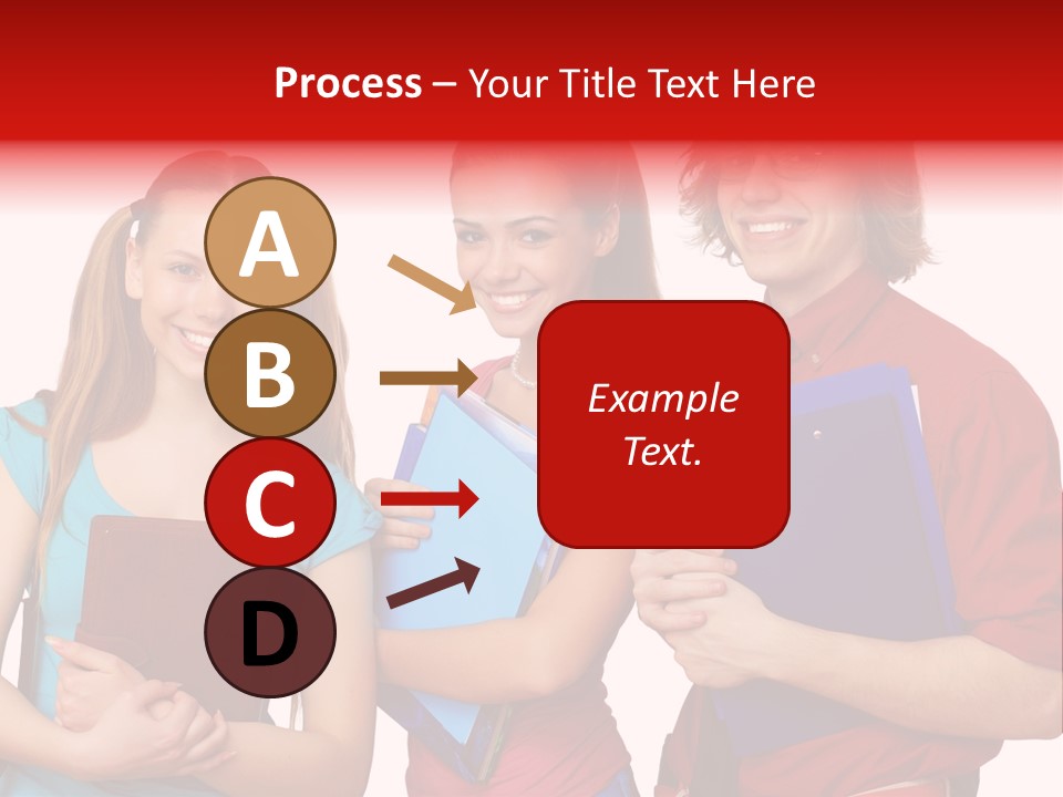 Hold Lecture Educated PowerPoint Template