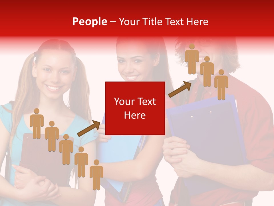 Hold Lecture Educated PowerPoint Template