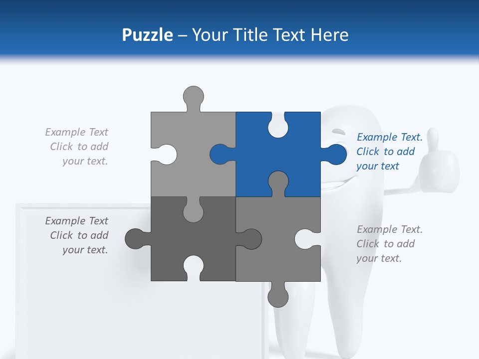 Rendered Health Caries PowerPoint Template