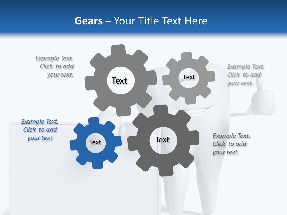 Rendered Health Caries PowerPoint Template