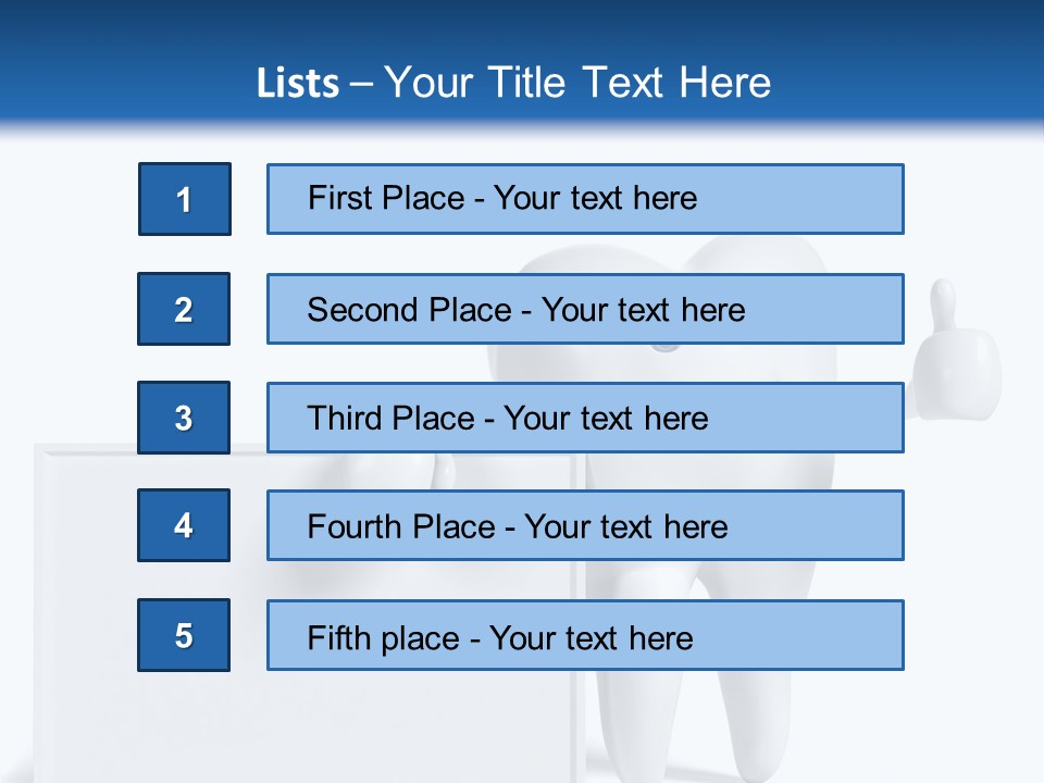 Rendered Health Caries PowerPoint Template