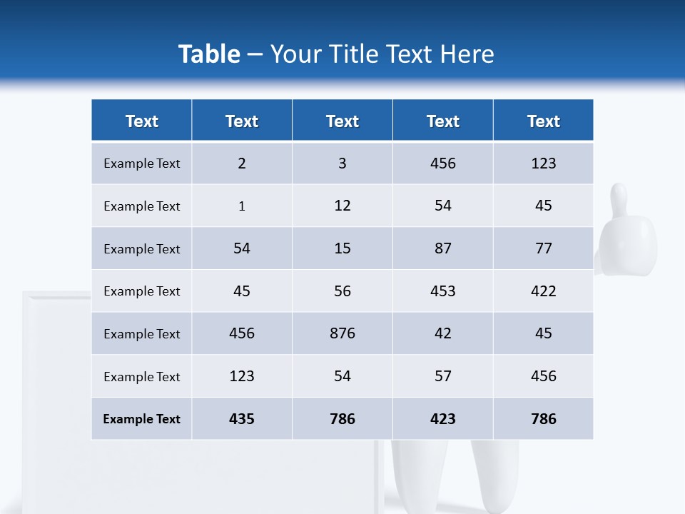 Rendered Health Caries PowerPoint Template
