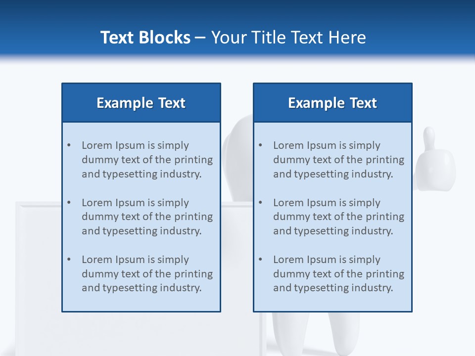Rendered Health Caries PowerPoint Template