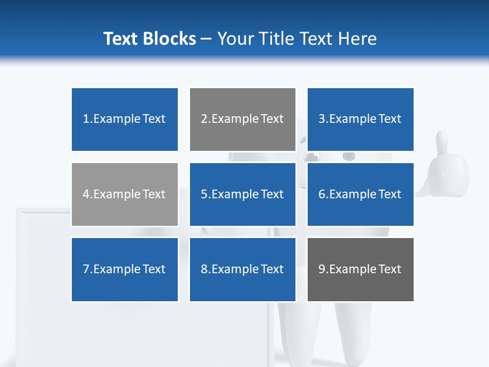 Rendered Health Caries PowerPoint Template