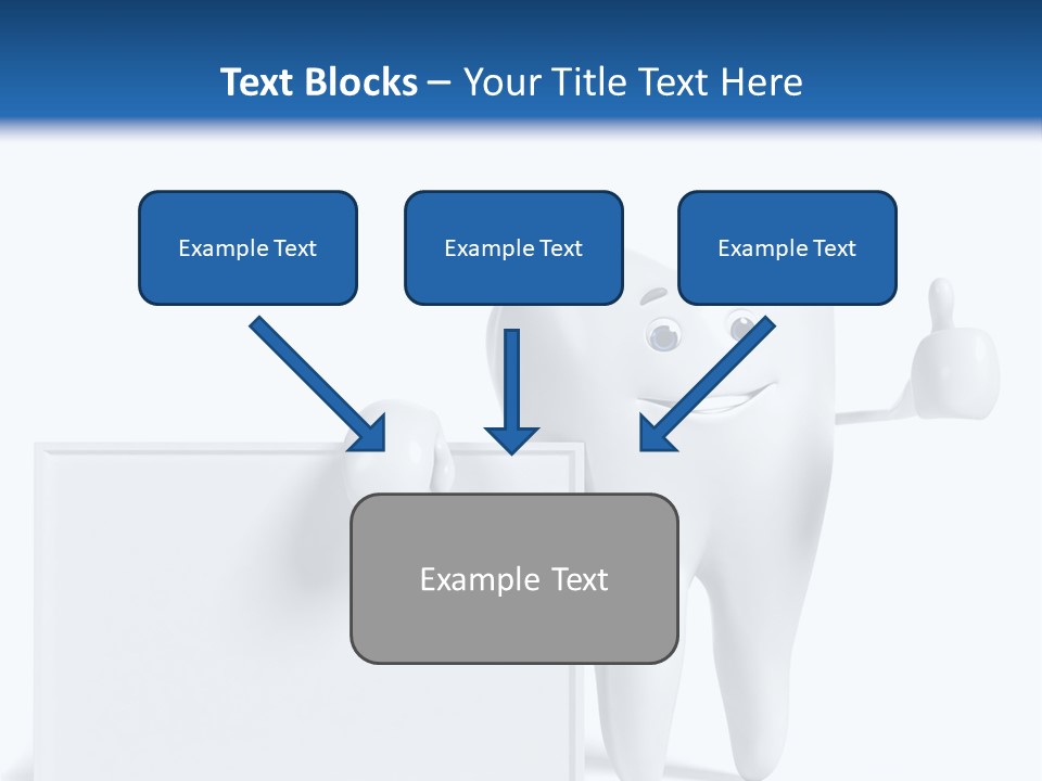 Rendered Health Caries PowerPoint Template