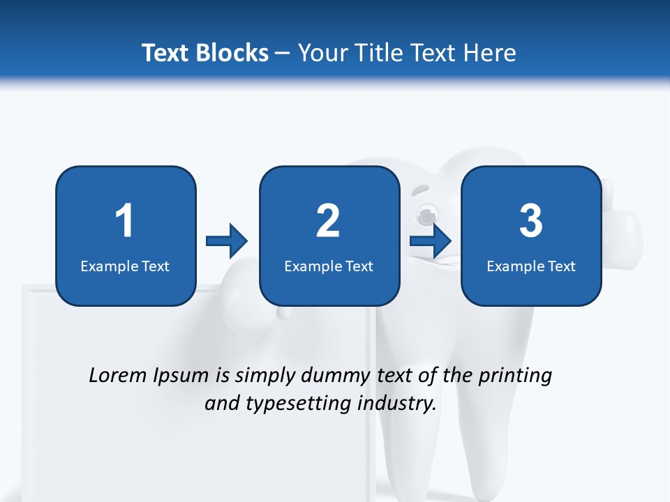 Rendered Health Caries PowerPoint Template