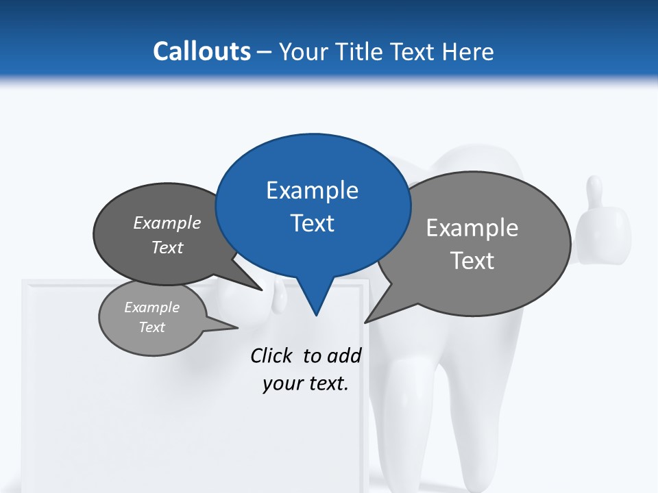 Rendered Health Caries PowerPoint Template