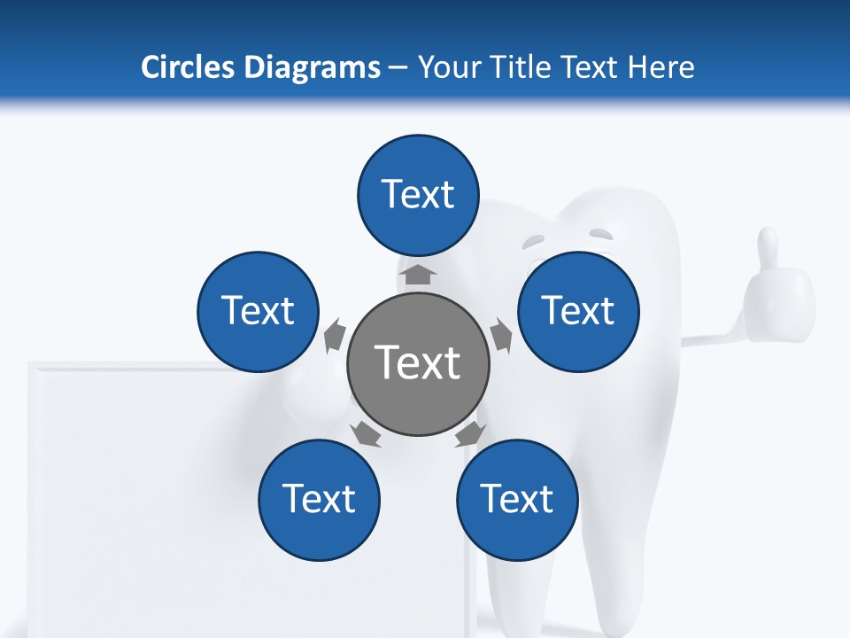 Rendered Health Caries PowerPoint Template