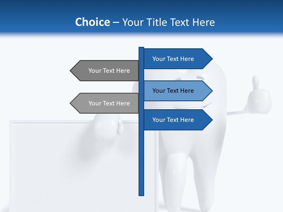 Rendered Health Caries PowerPoint Template