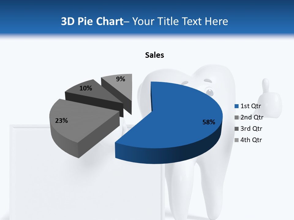 Rendered Health Caries PowerPoint Template
