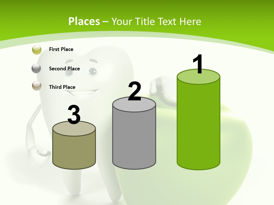 Healthy Illustration Medical PowerPoint Template