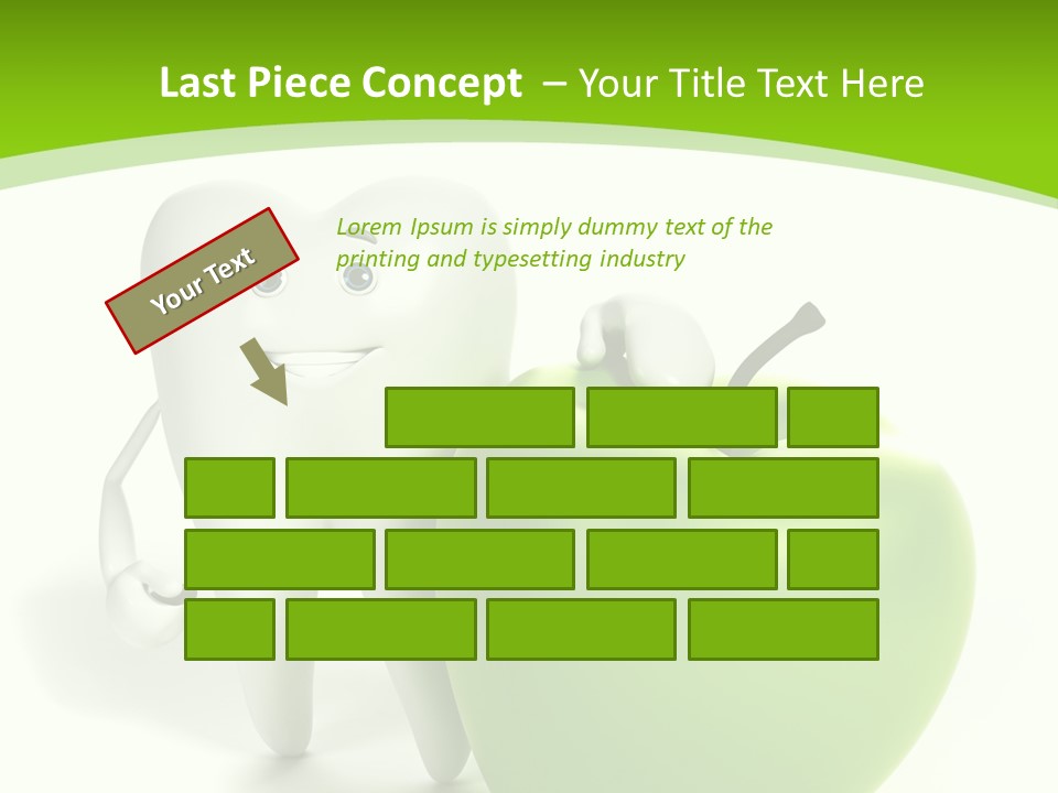 Healthy Illustration Medical PowerPoint Template