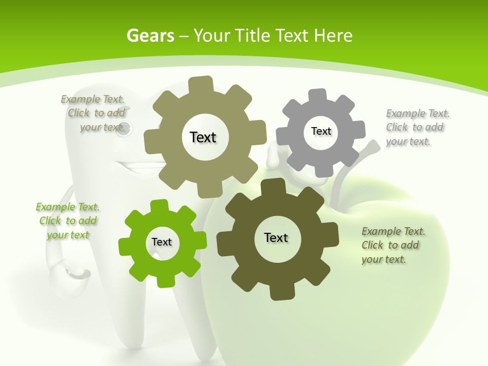 Healthy Illustration Medical PowerPoint Template