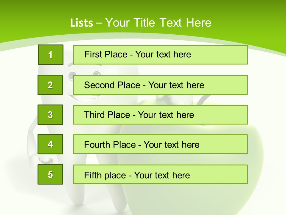 Healthy Illustration Medical PowerPoint Template