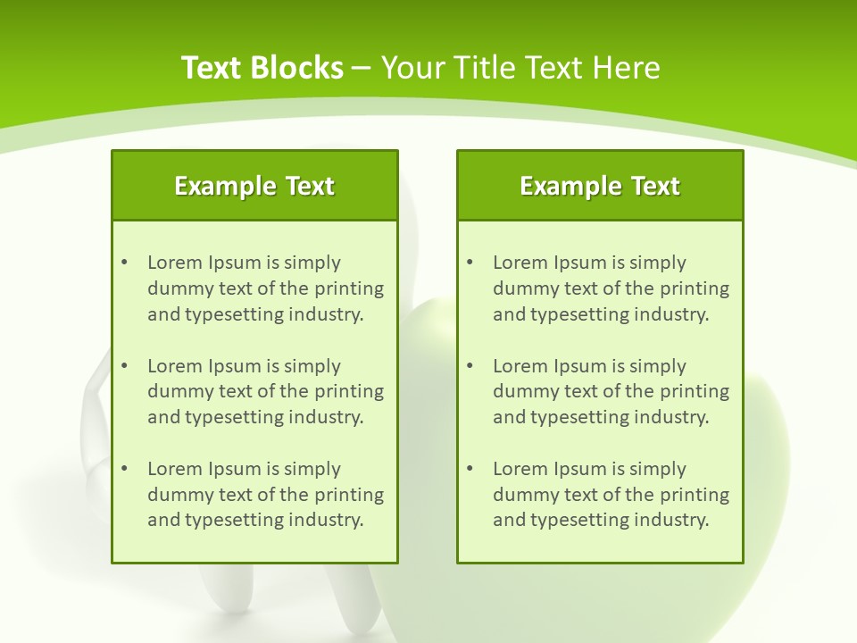 Healthy Illustration Medical PowerPoint Template