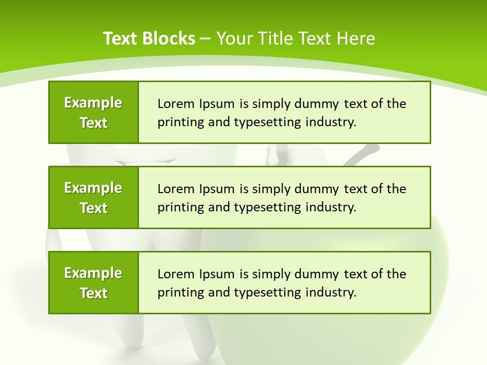 Healthy Illustration Medical PowerPoint Template