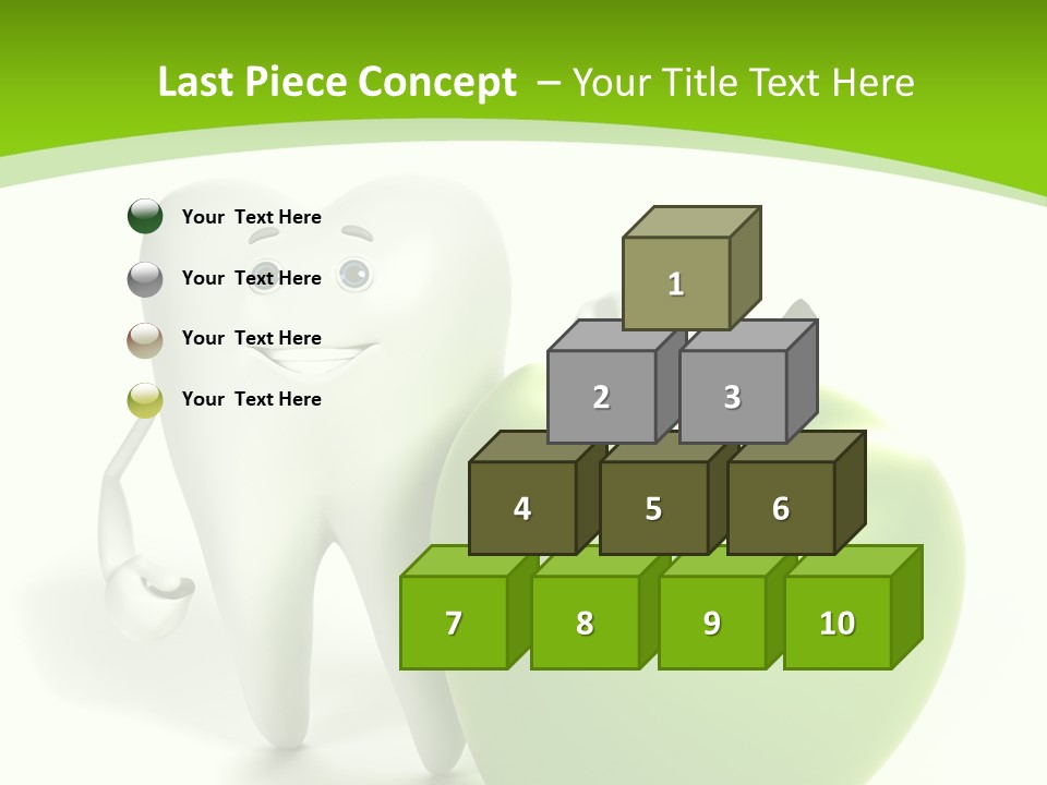 Healthy Illustration Medical PowerPoint Template