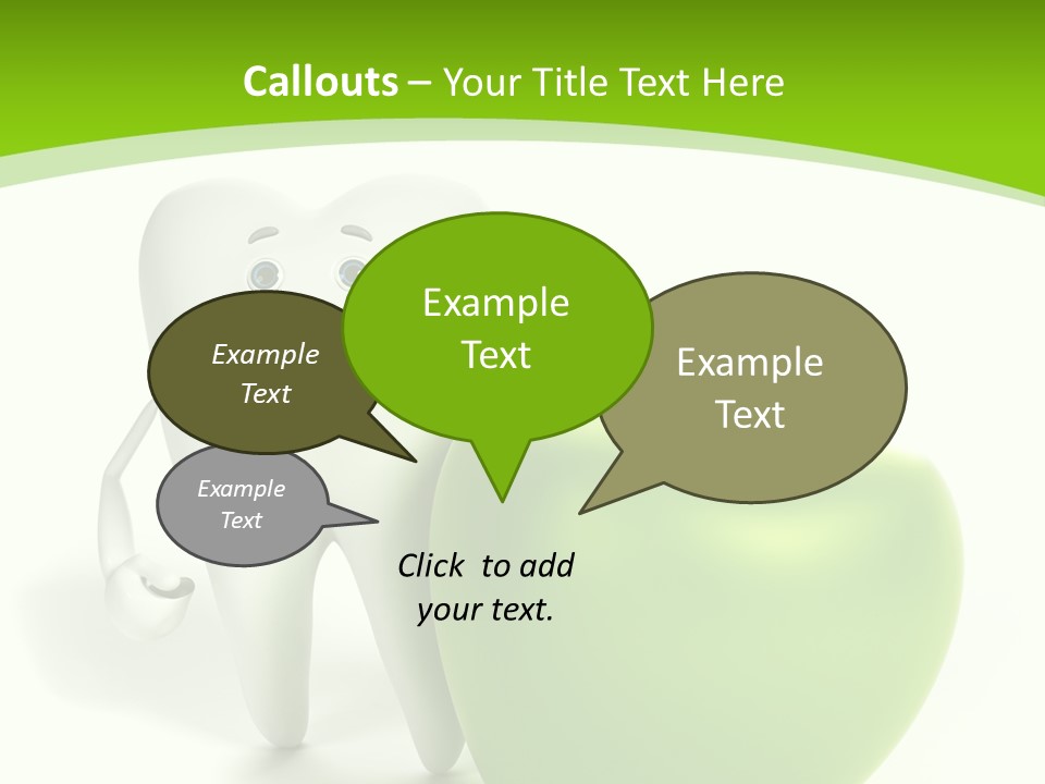 Healthy Illustration Medical PowerPoint Template