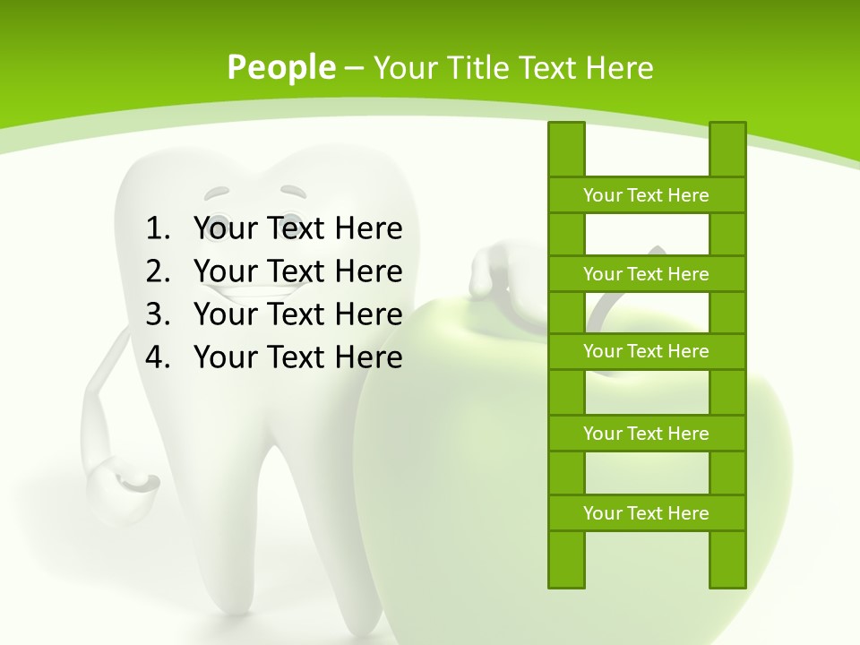 Healthy Illustration Medical PowerPoint Template