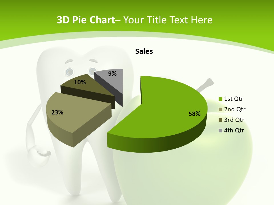 Healthy Illustration Medical PowerPoint Template