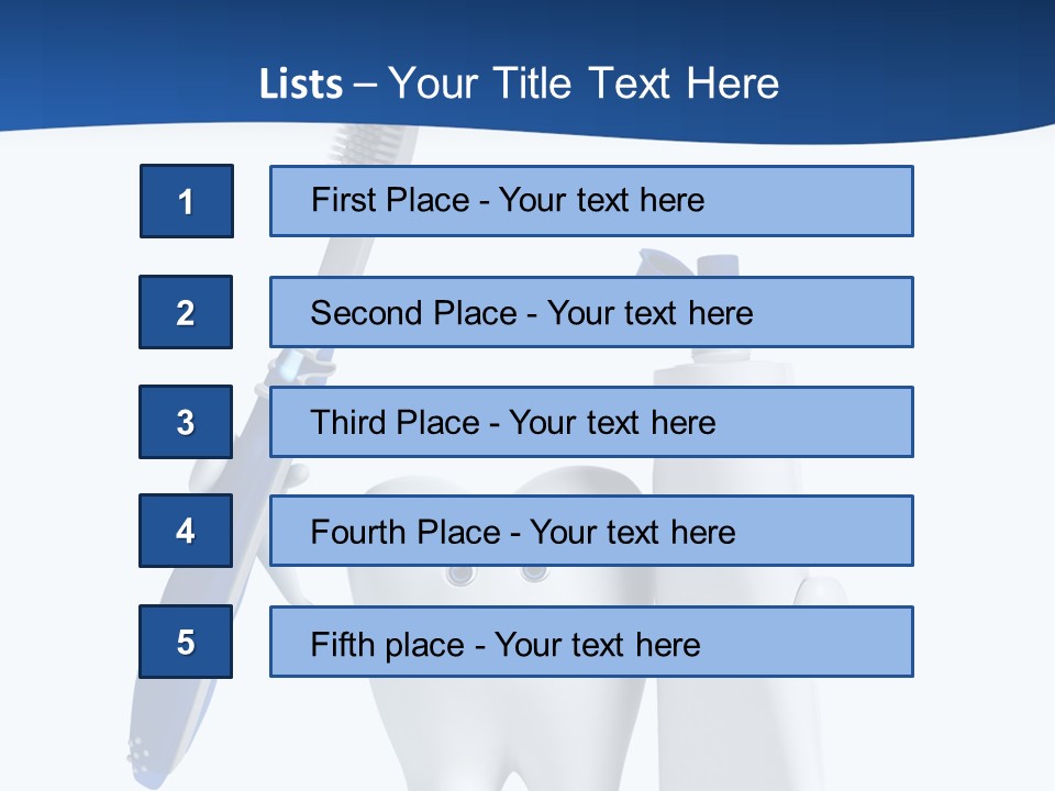 Dental Wisdom Paste PowerPoint Template