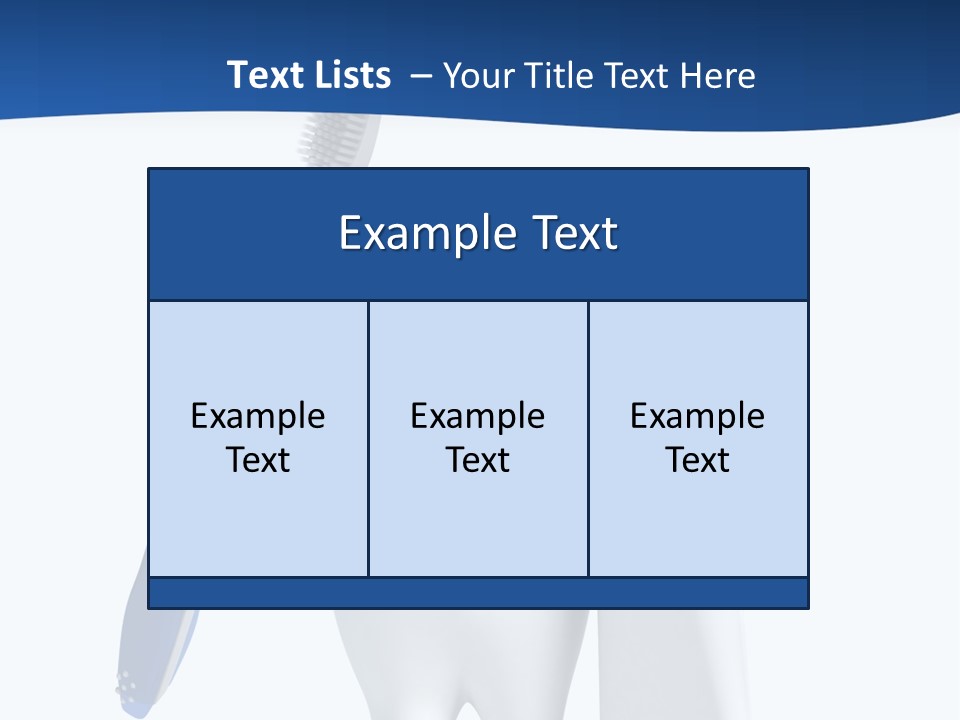 Dental Wisdom Paste PowerPoint Template
