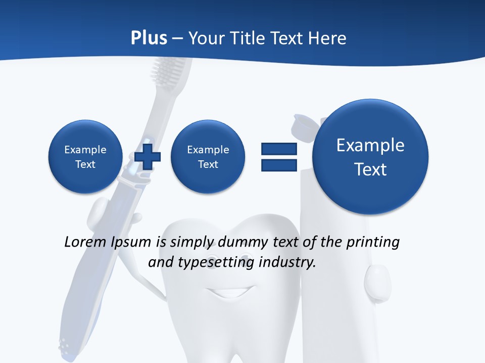 Dental Wisdom Paste PowerPoint Template