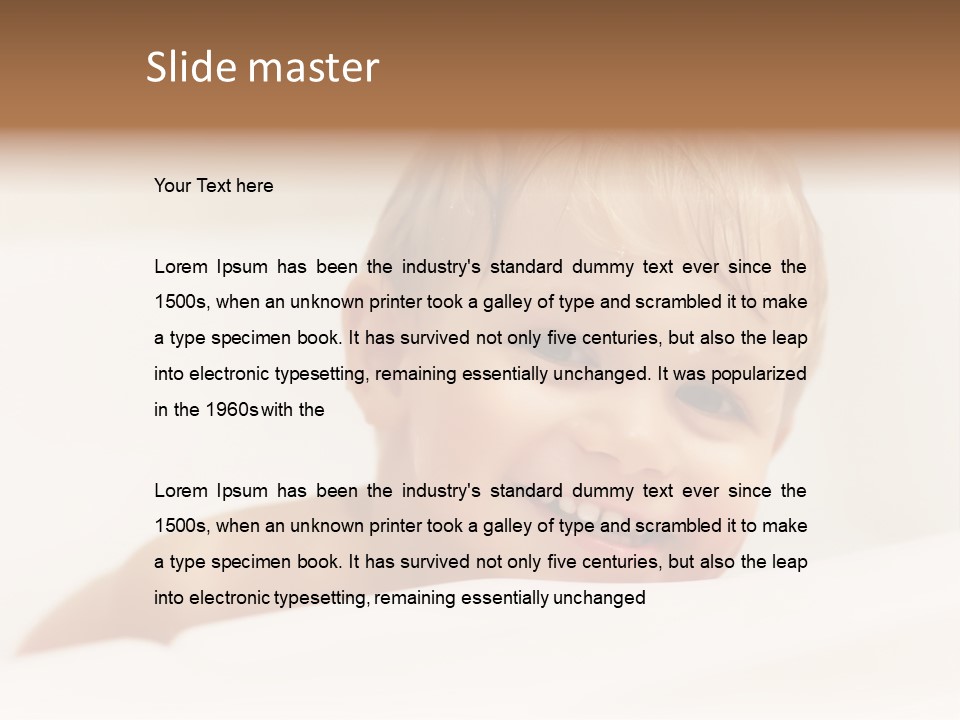 White Health Sweet PowerPoint Template