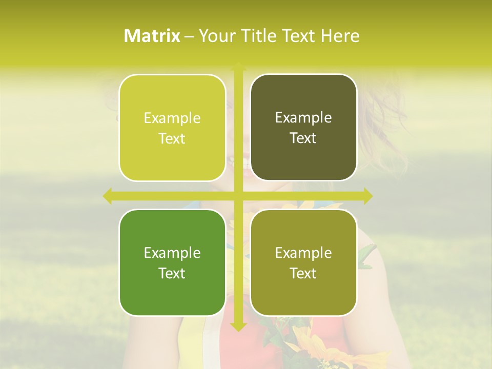 People Adorable Young PowerPoint Template