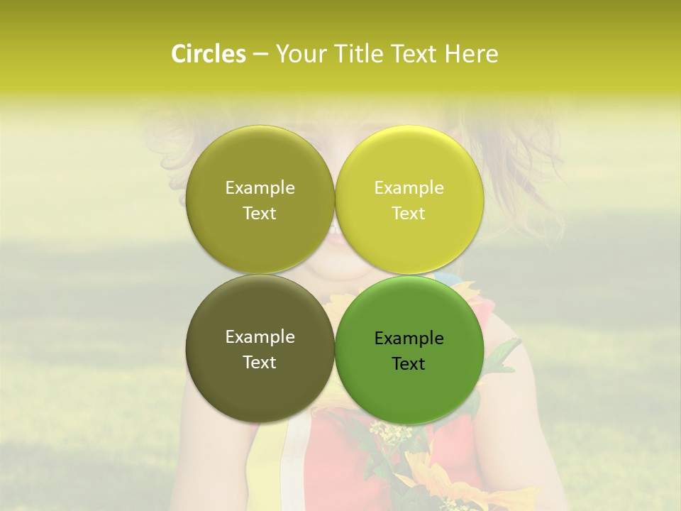 People Adorable Young PowerPoint Template