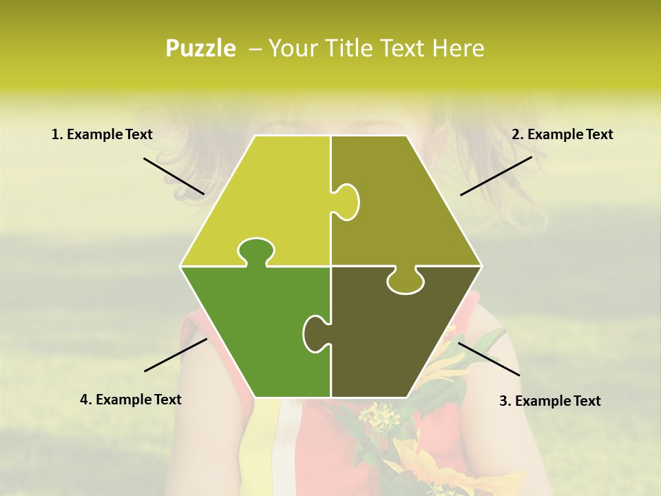 People Adorable Young PowerPoint Template