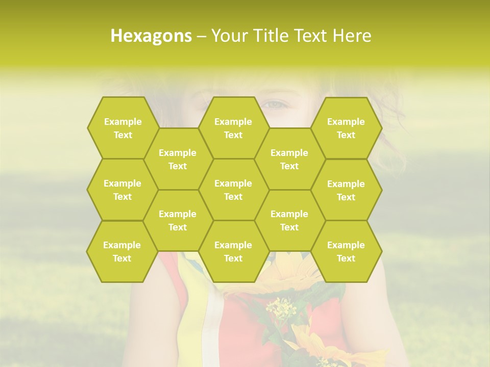 People Adorable Young PowerPoint Template