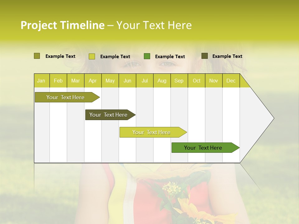 People Adorable Young PowerPoint Template