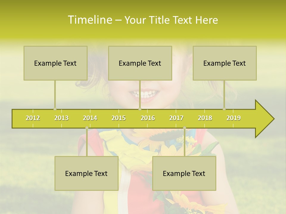 People Adorable Young PowerPoint Template