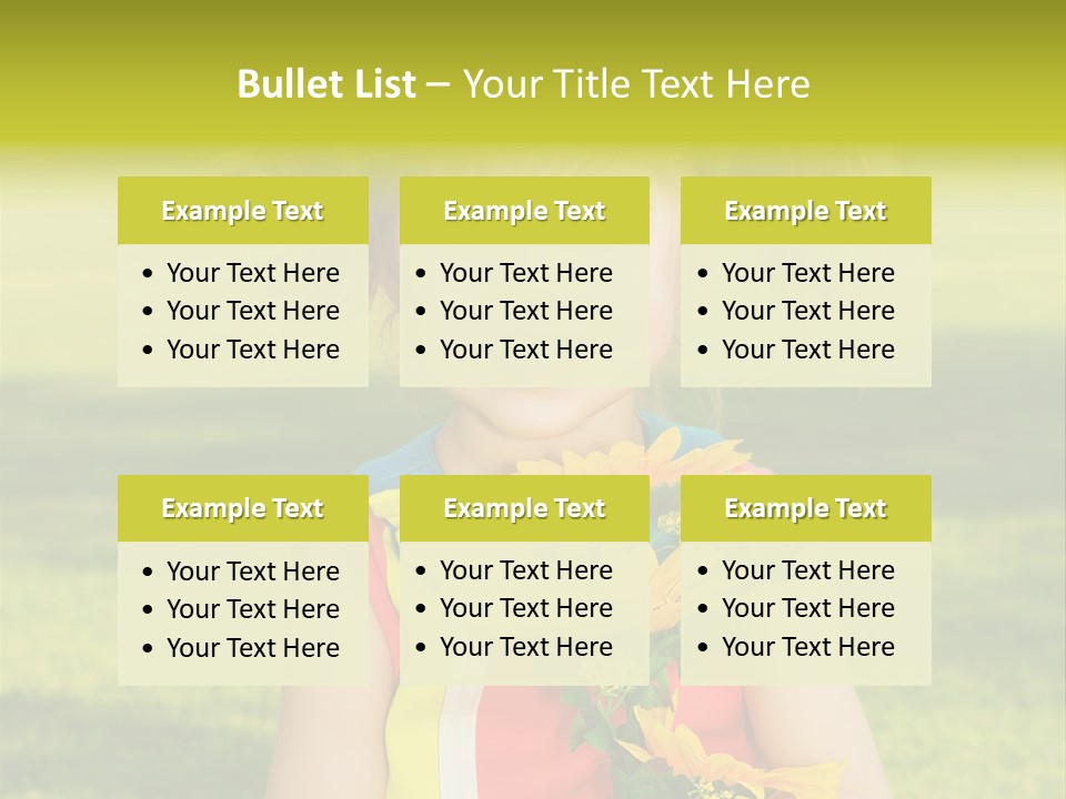 People Adorable Young PowerPoint Template