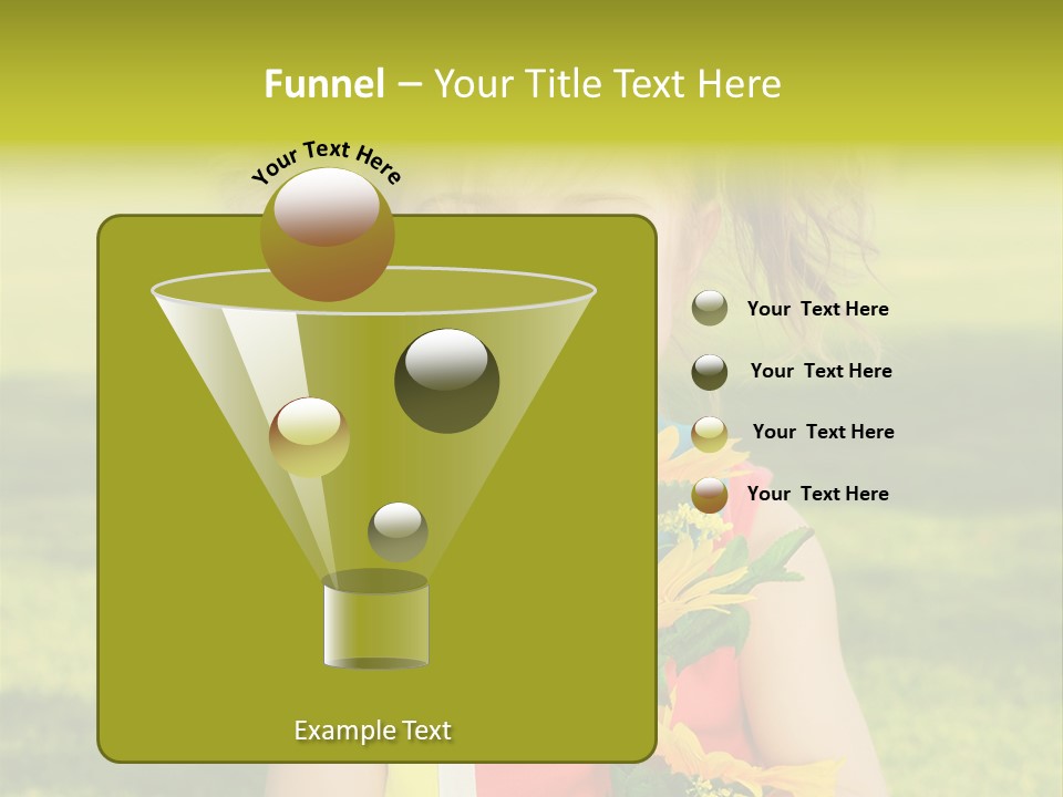 People Adorable Young PowerPoint Template