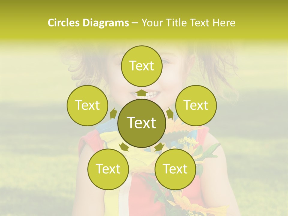 People Adorable Young PowerPoint Template