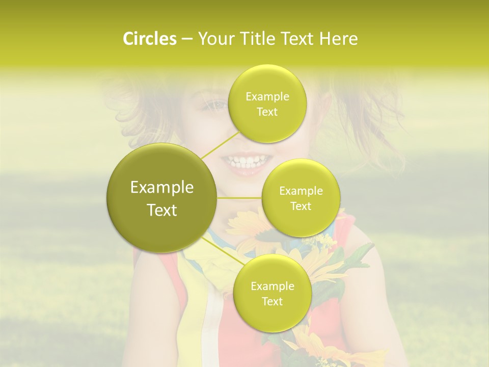 People Adorable Young PowerPoint Template