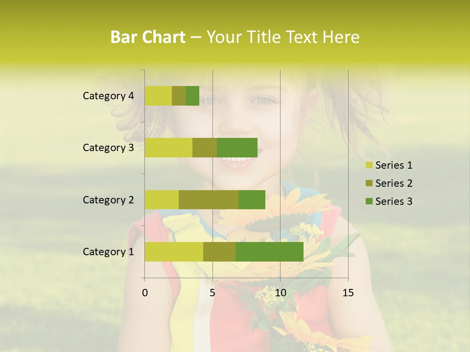 People Adorable Young PowerPoint Template