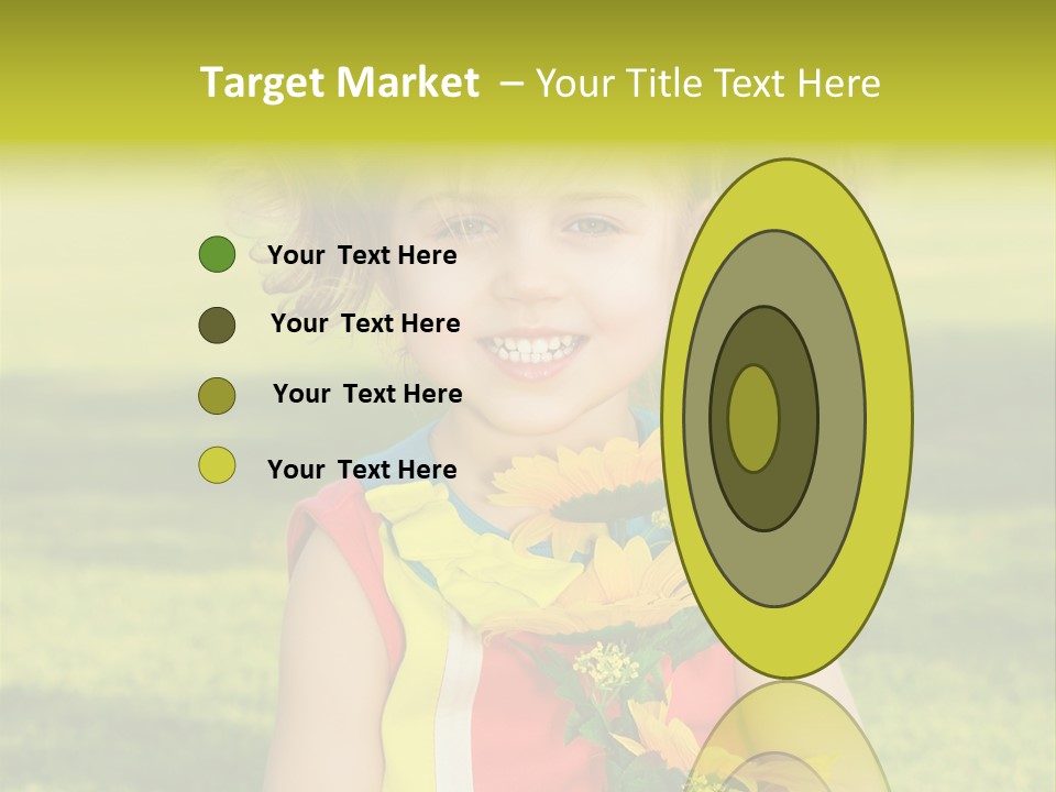 People Adorable Young PowerPoint Template