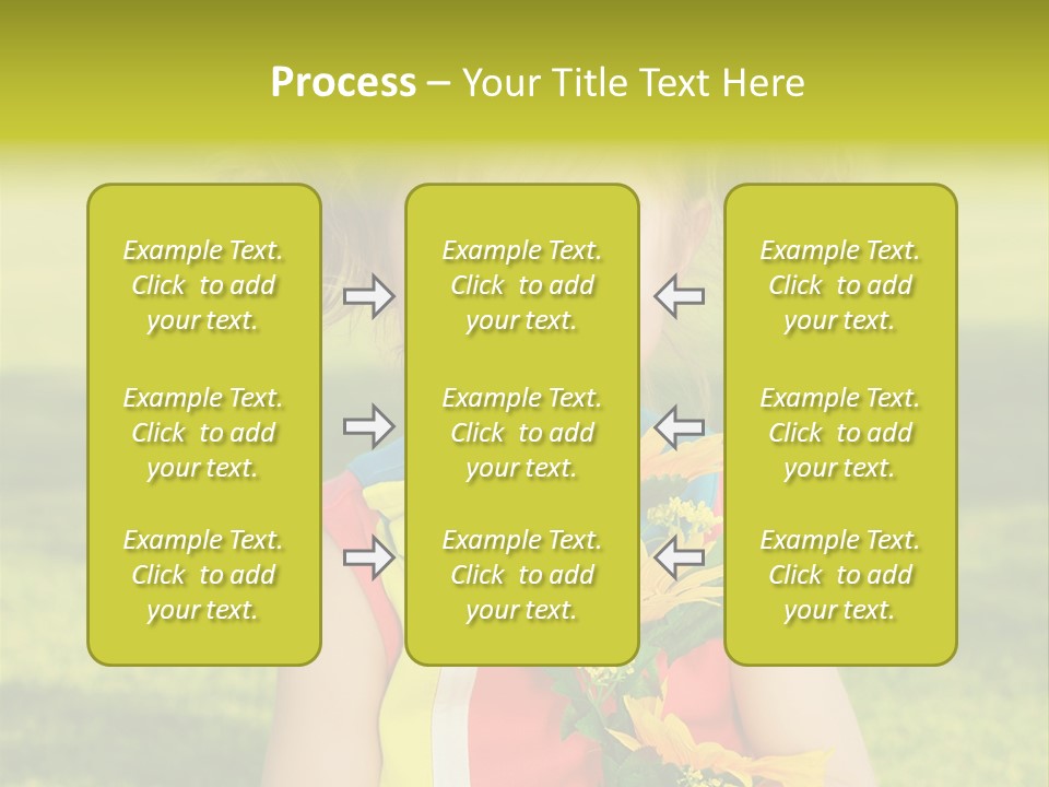 People Adorable Young PowerPoint Template