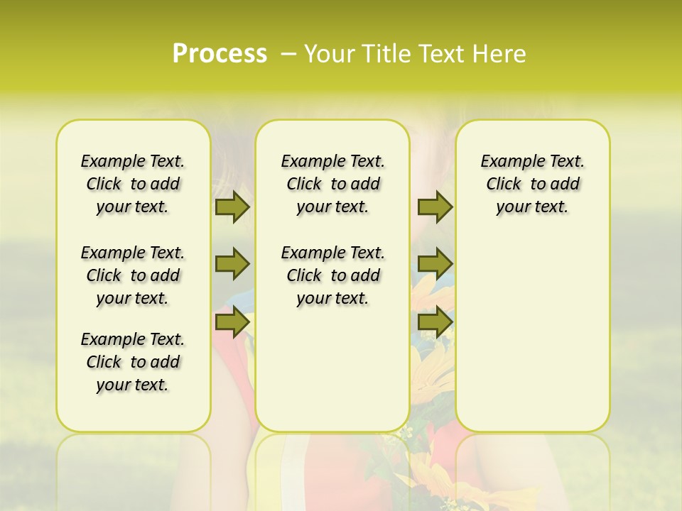 People Adorable Young PowerPoint Template
