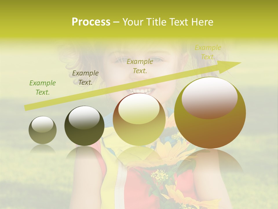 People Adorable Young PowerPoint Template