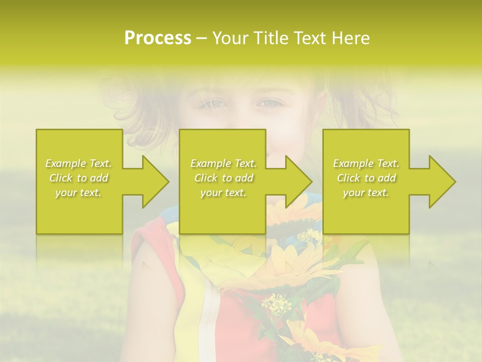 People Adorable Young PowerPoint Template