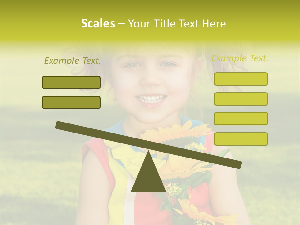 People Adorable Young PowerPoint Template