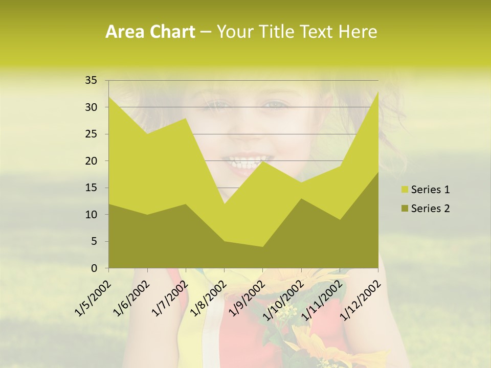 People Adorable Young PowerPoint Template