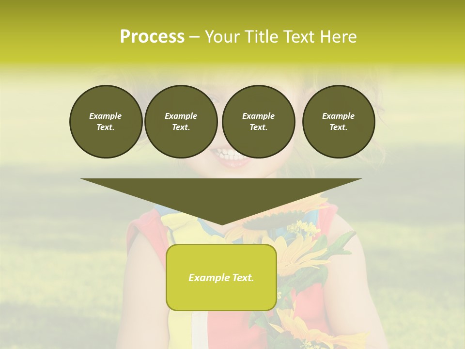 People Adorable Young PowerPoint Template