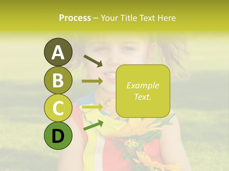 People Adorable Young PowerPoint Template